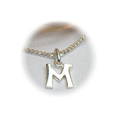 Beperken Notitie Ongeautoriseerd Hanger letter M – (zilver of goud) 62517 – Flamenco Sieraden
