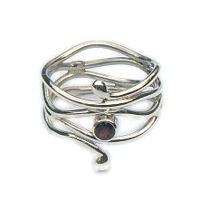 Zij zijn Geweldig mooi Handgemaakte zilveren ring Suerte 41189 – Flamenco Sieraden